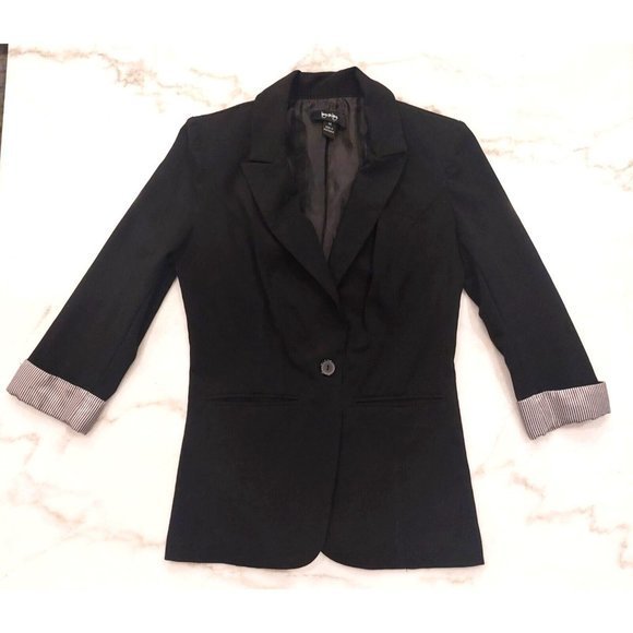 By & By Women's Lined Blazer with Lining in Arms for Beautiful Cuffs Size M - Picture 3 of 8